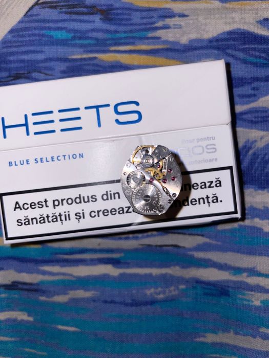 Butoni camasa din mecanism de ceas Tissot