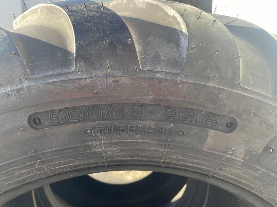 Anvelope noi agricole de remorca platforma 500/45-22.5 16pr
