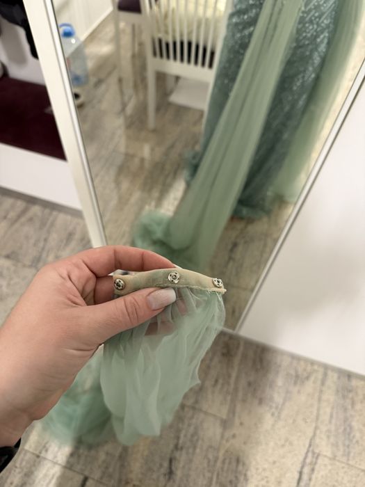 Rochie NOUA  elegantade nașa, sora M-L , facuta pe comanda