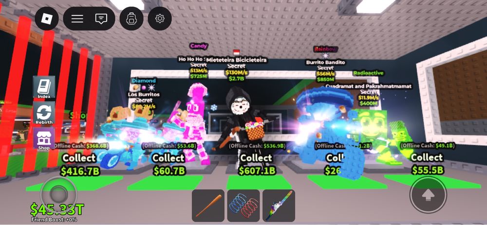 Продам брайнротов в игре Steal a Brainrot