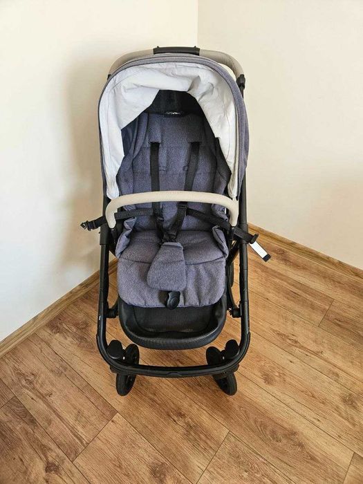 Бебешка количка Foppapedretti Eureka 2в1 Denim пълен комплект
