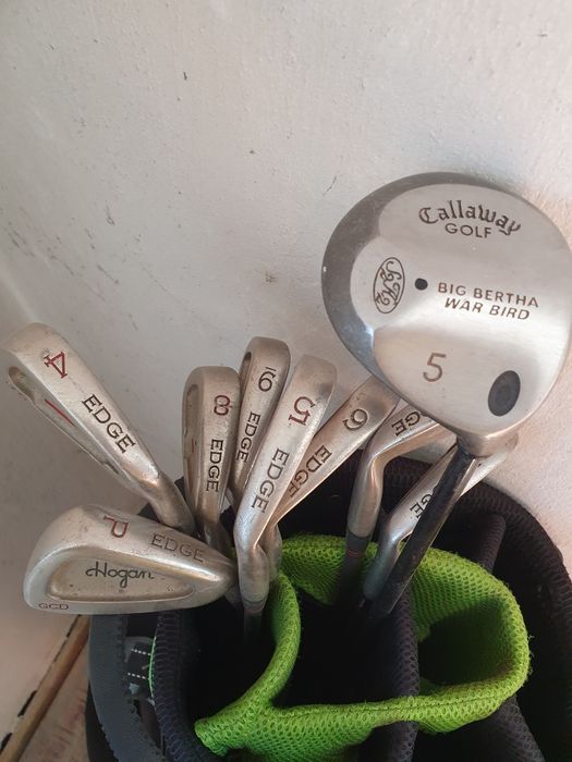 Пълен голф комплект Ben Hogan & Callaway + Чанта John Letters (Отлично състояние!)