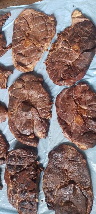 Копчёная конина. Коптим сами. Не жидкий дым.