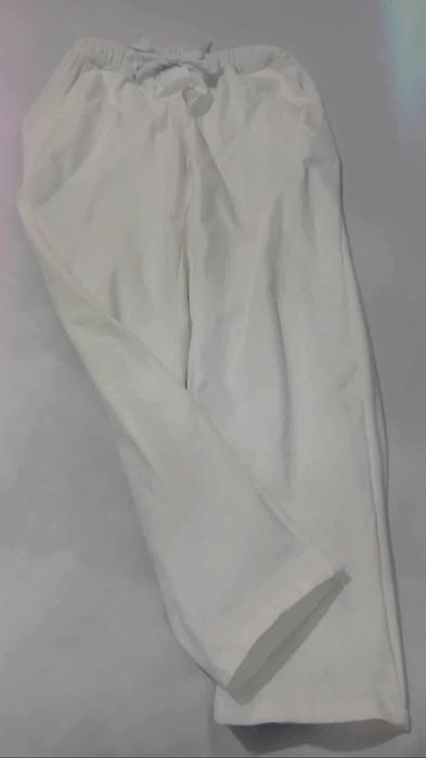 Арт принт панталон цвят Бургунди внос от Венеция Италия