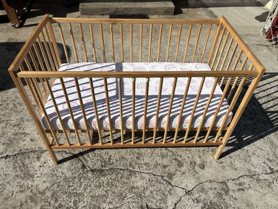 Patuț bebe și saltea