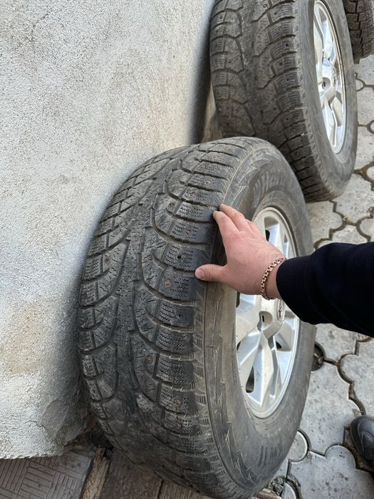 диски R17 ( крузак) оригинал  + резина Hankook