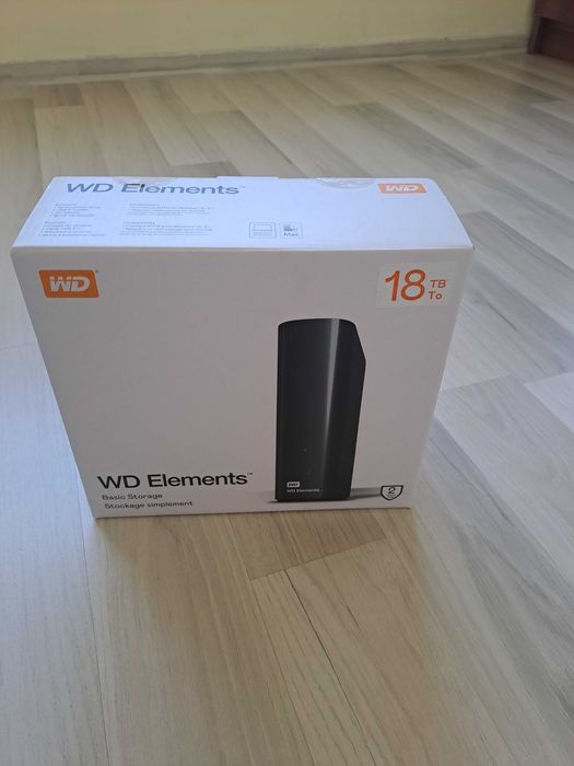 Външен диск WD Elements 12tb