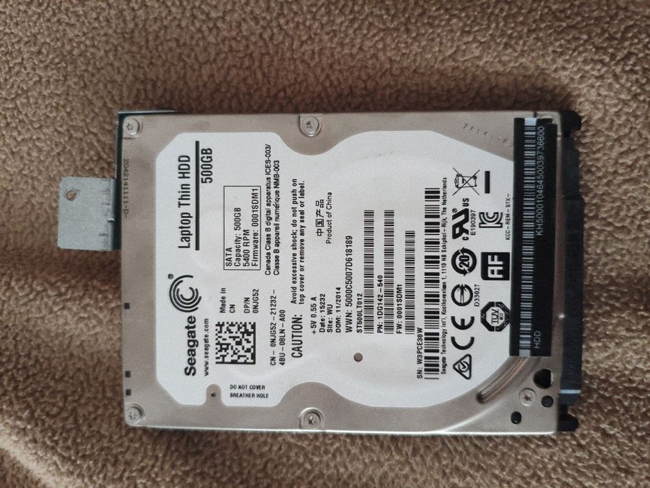 HDD laptop 500гб