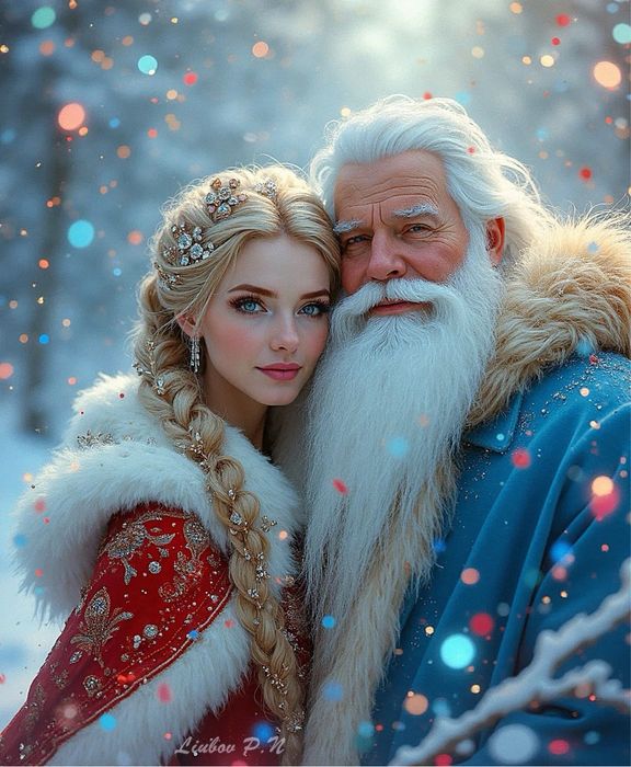 Дед Мороз и Снегурочка в Детский сад, Дом.