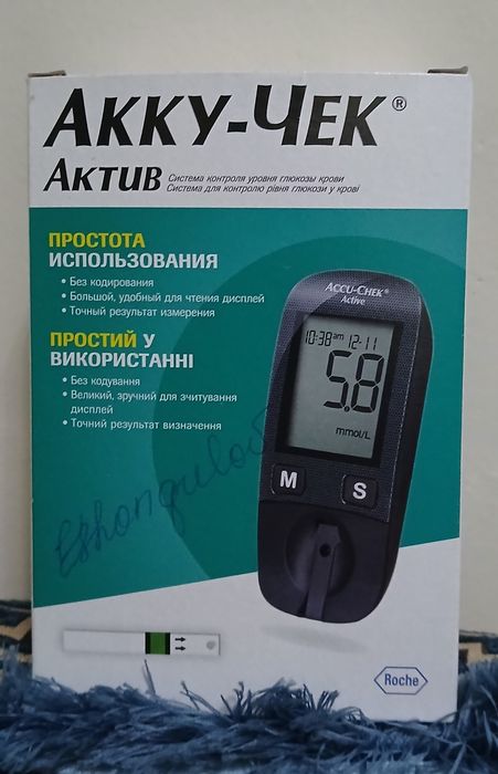 ACCU-CHEK Active Система контроля уровня глюкозы крови