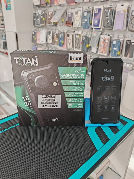 Ihunt Titan P11001 Ultra Music, 6/128 GB, Nou, 2 ani garanție
