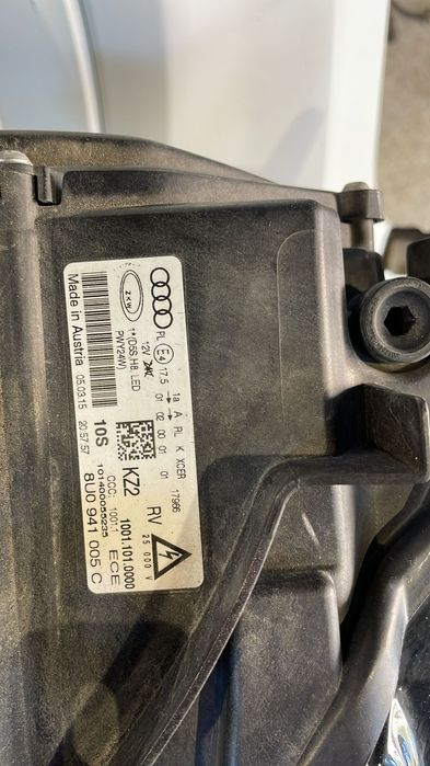 Fata completa audi Q3 8U facelift 2016 Capota bara aripa trager far