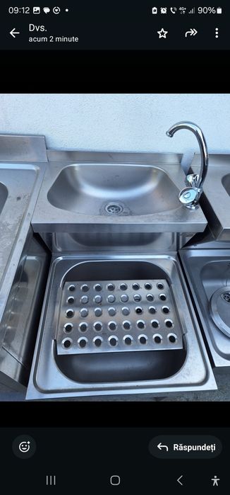 Chiuveta bucatarulu, spălător oua