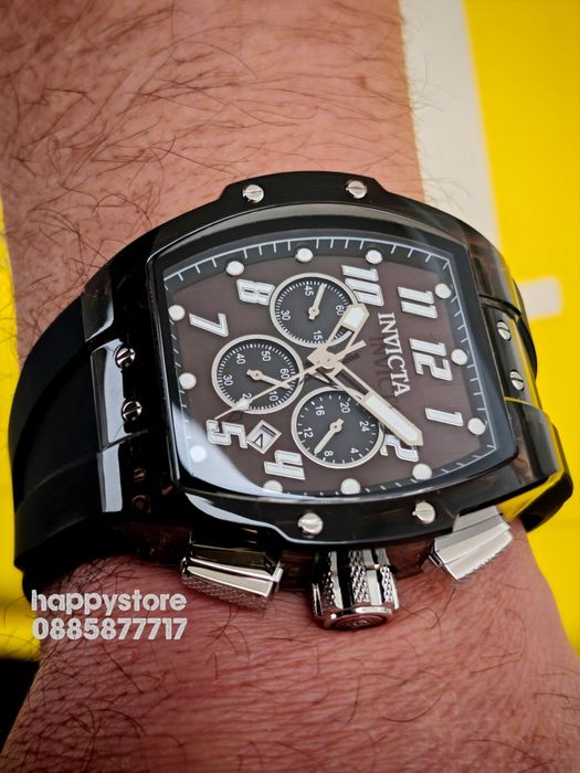 INVICTA Ghost Black 47 mm, Инвикта нов ръчен часовник