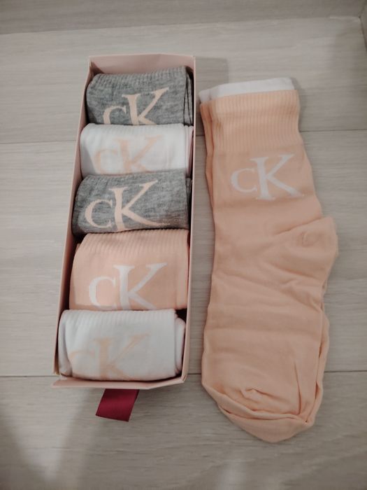 Кутия Сет от 6бр. чорапи  CK,Найк