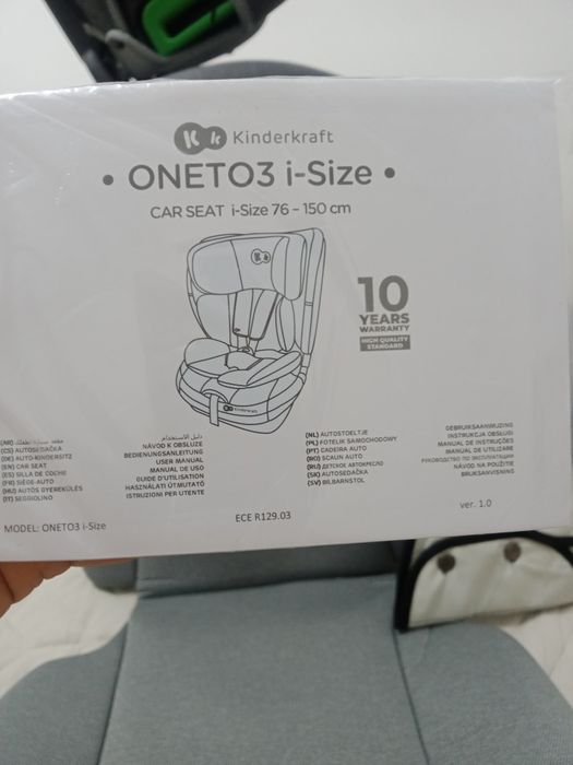 Детское Автокресло Kinderkraft ONETO3 i-Size