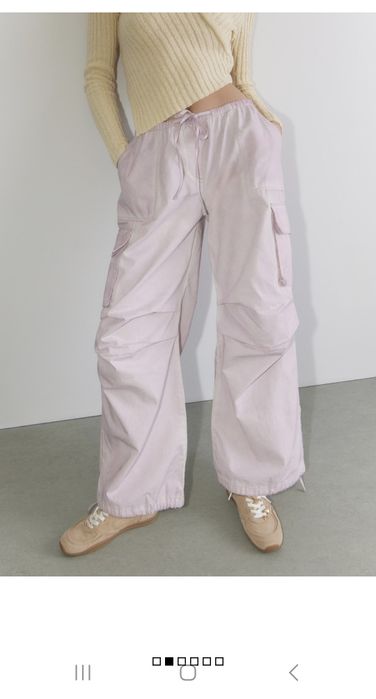 Широк карго панталон HM