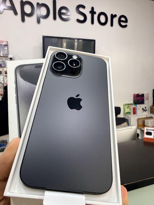 iPhone 15 pro max 256 black yangi