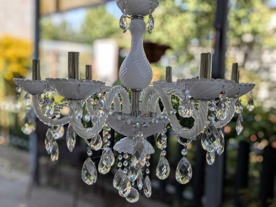 Люстра хрусталь стекло