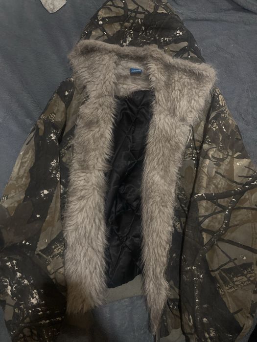 Бомбер укороченый с мехом