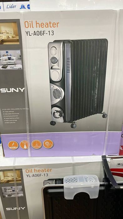 масляный обогреватель Suny YL-A06F-13.  Оптом/розницу+доставка