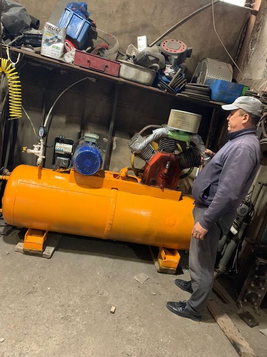 Компрессор, с пискоструем и камерой