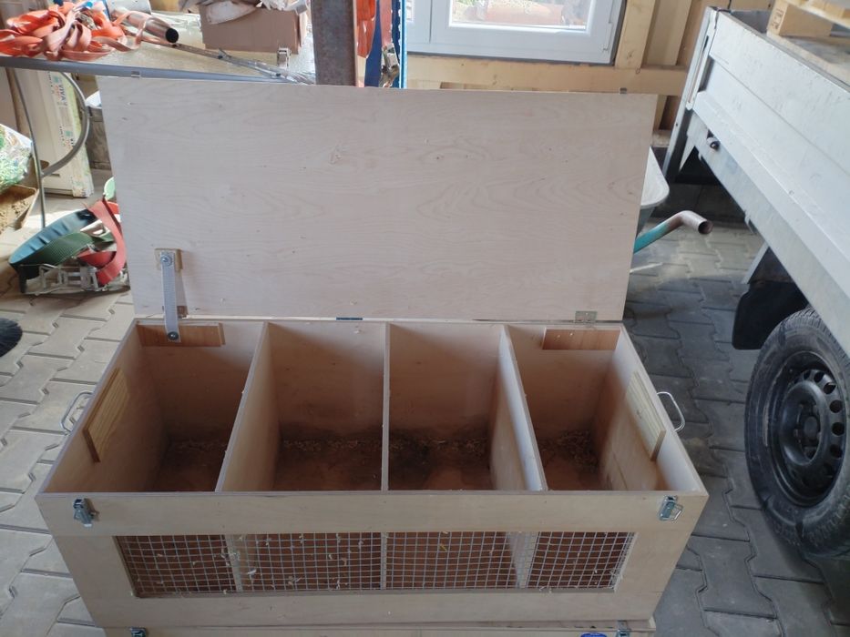 Custi transport iepuri