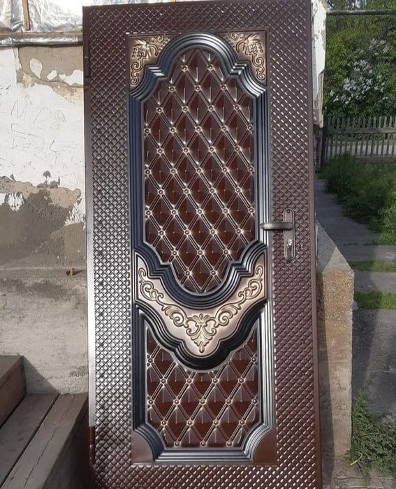 Двери маталличиские входные двери Темир есик