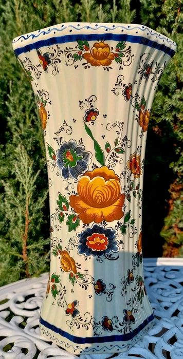 Pereche vaze Delft Olanda.