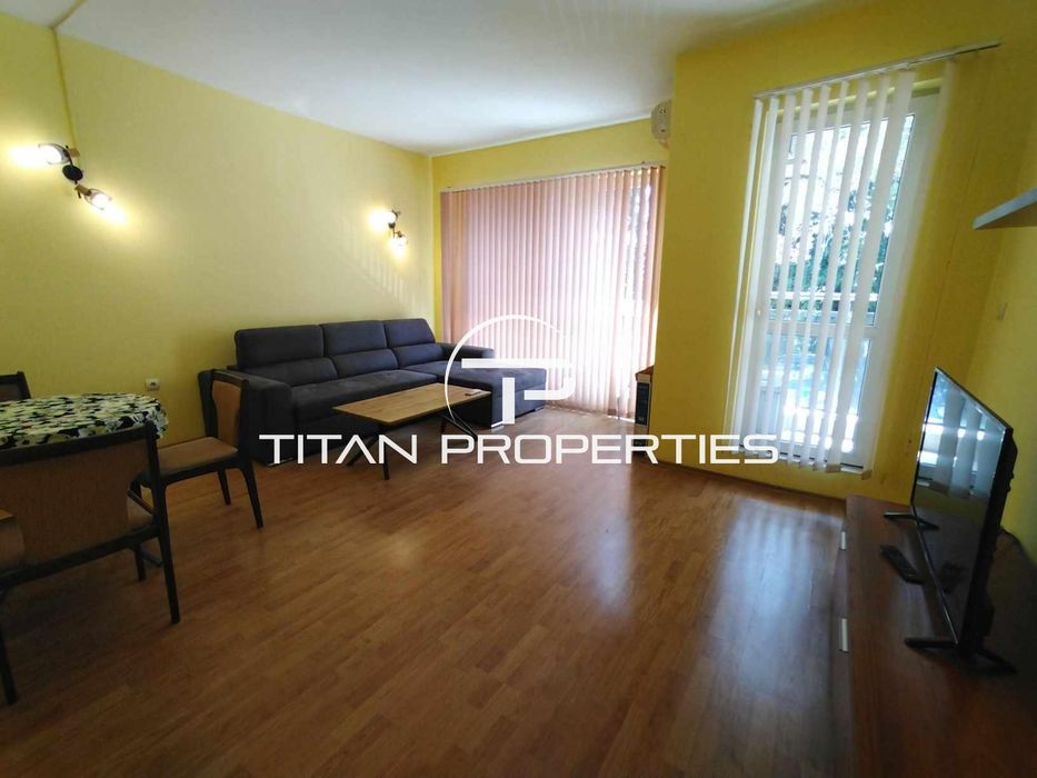 С КЛЮЧ! Двустаен апартамент, под наем, кв. Бриз