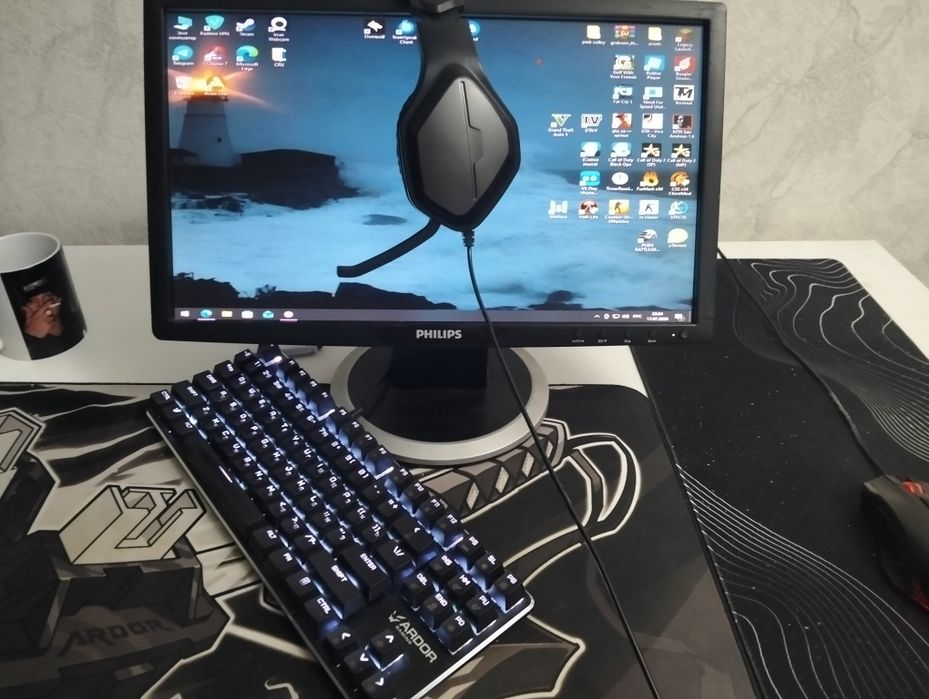 пк рх580 8гб, i3 9100f 8гб озу