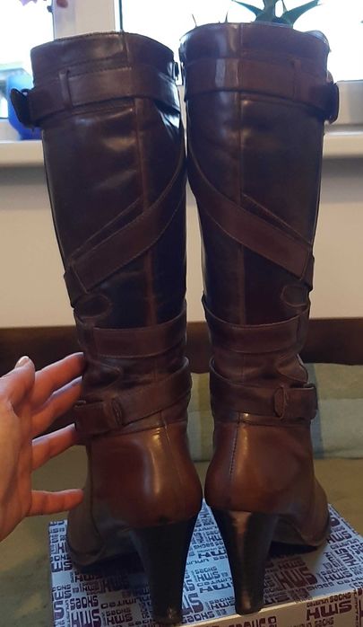 Ботуши номер 38, естествена кожа