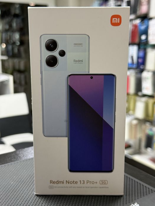 Xiaomi Redmi Note 13 Pro Plus + 5G,Midnight Black,512GB/12GB RAM *Нов*