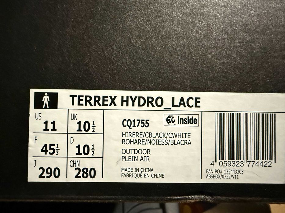 adidas Men's Terrex Hydro Lace Hiking Boots