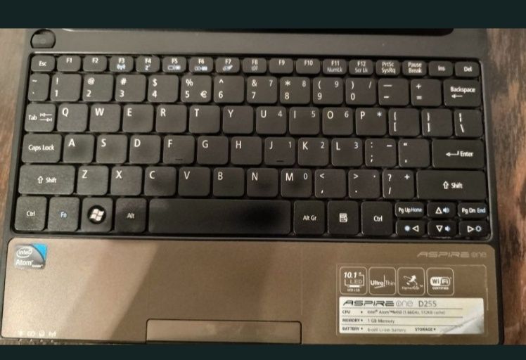 Vand Acer Aspire One 10 inch