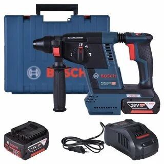 Перфоратор Bosch GBH 18V-26 2x6,0 Ah
