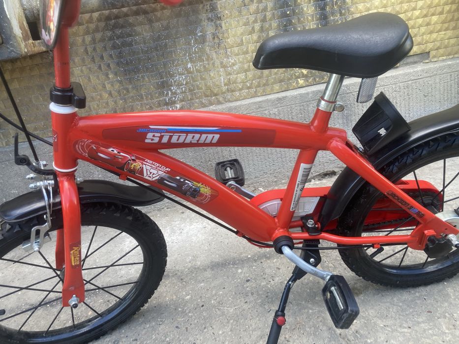 Bicicleta Copii Car Kids Disney cu Roti de 16” varsta 4-7 Ani