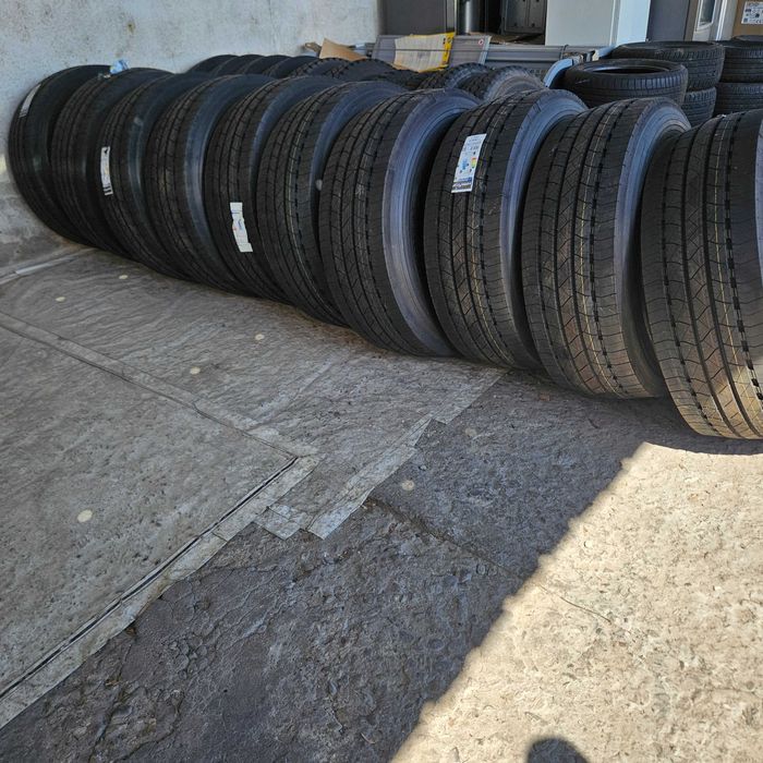 Нови тежкотоварни гуми 385/65R22.5 Goodyear KMaX S Gen-3 HL 164K 158L DOT4925 made in Luxembourg