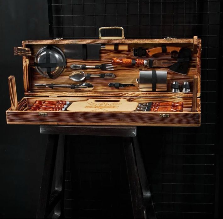 Set Premium pentru Gratar / Camping - Cadoul Perfect