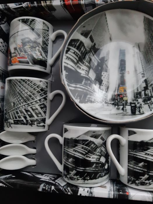 Красив Белгийски сервиз за кафе