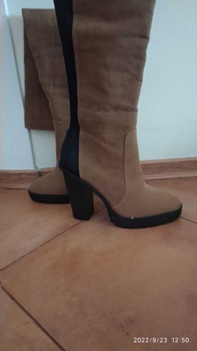 Сапоги женские длинные