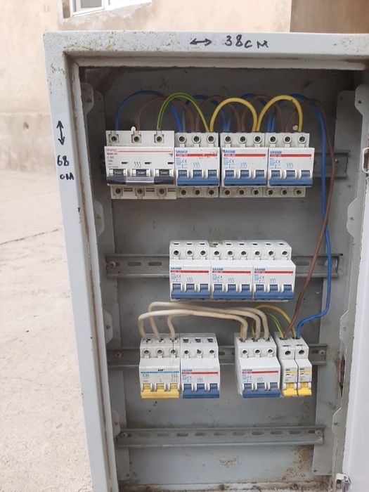 Электрический шкаф с автоматом