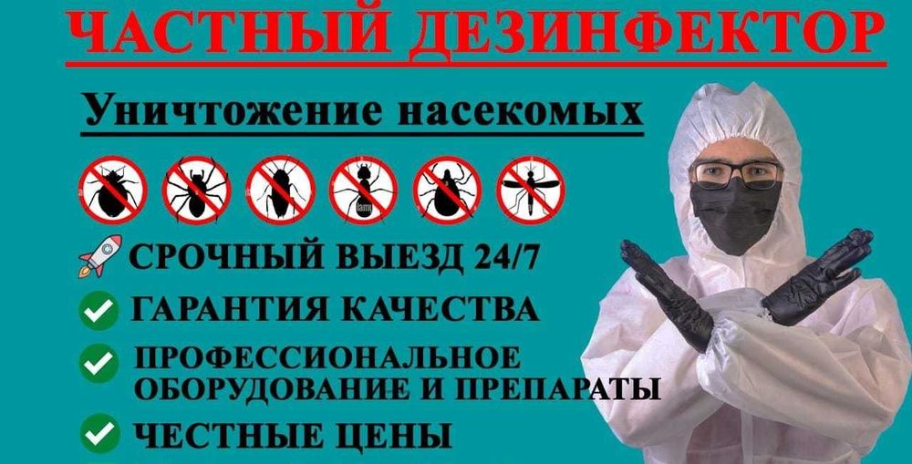 Дезинфекция/Обработка от вредителей