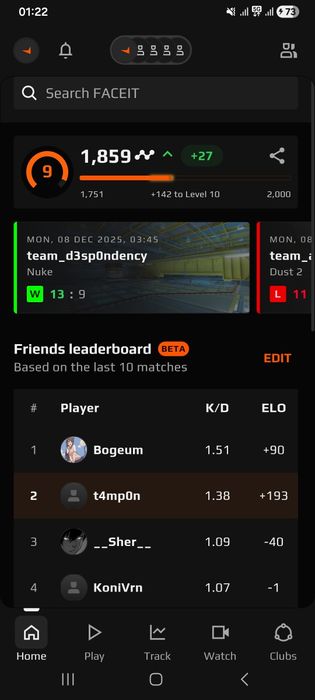 Фейсит аккаунт 9 лвл