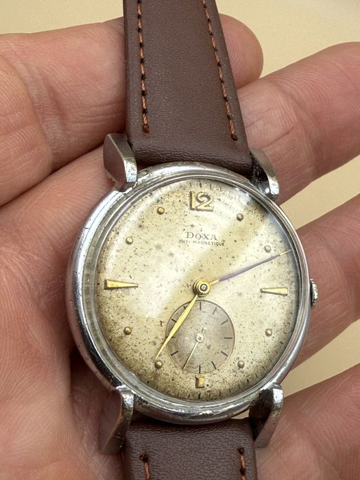 Ceas vechi mecanic doxa