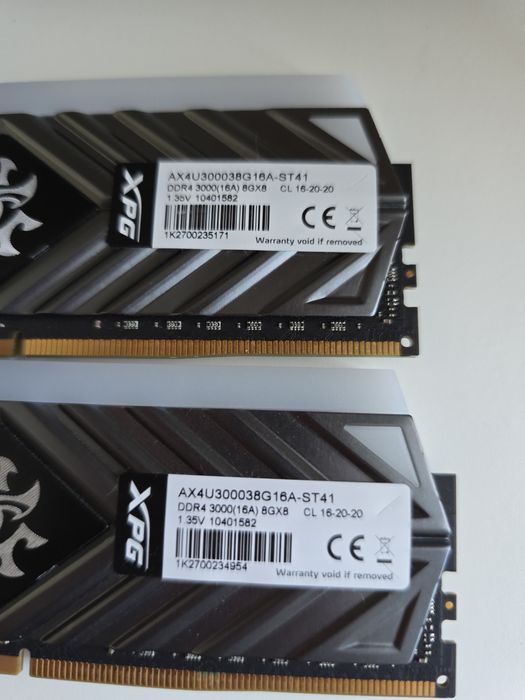 Memorii pc Adata XPG DDR4 2x8GB 3000MHz CL16