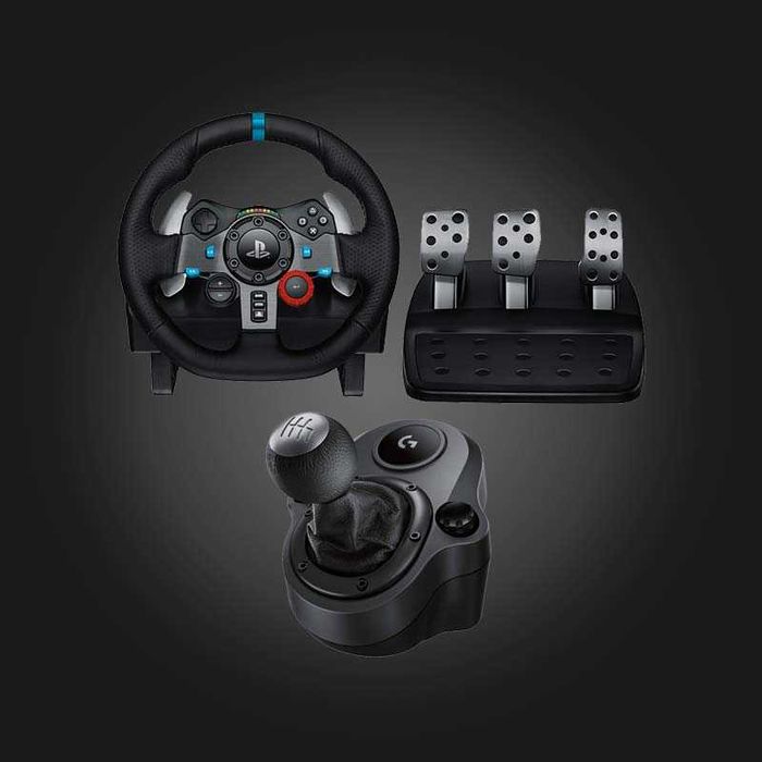 Logitech G29 с педали и скоростна кутия