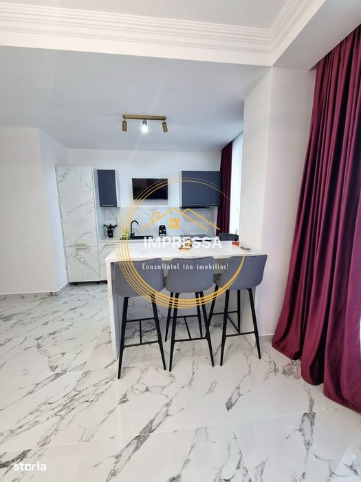 Se inchiriaza apartament 2 camere mobilat si utilat complet 400e
