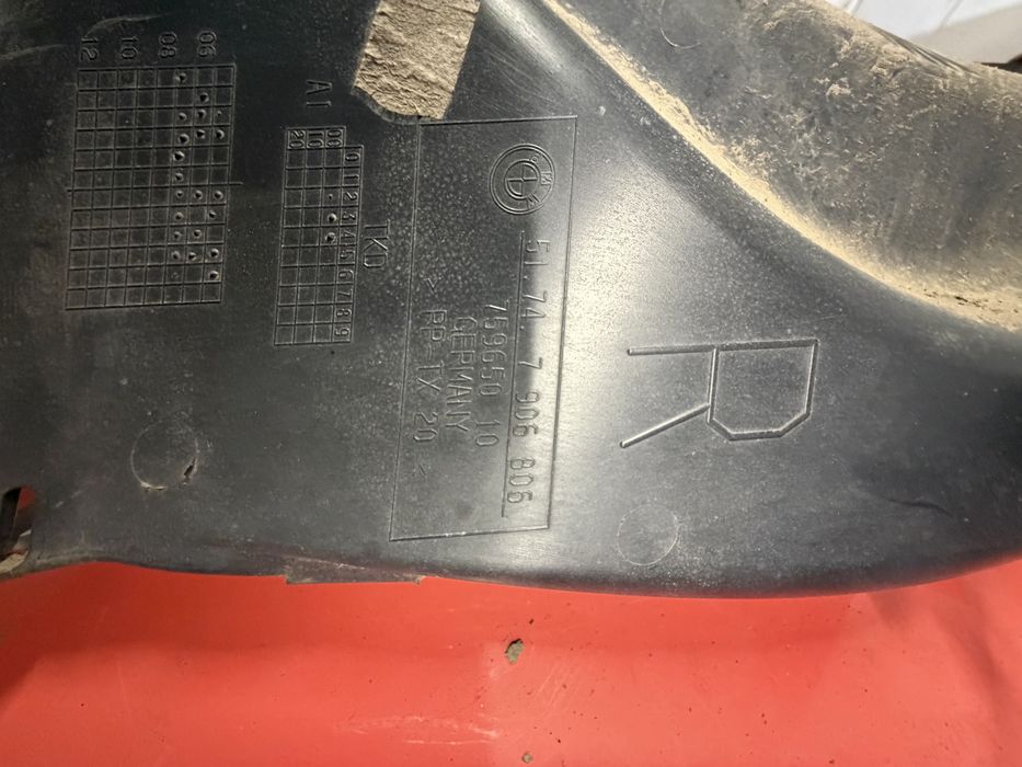 Въздуховоди за предна М броня за BMW e81, е82, е87, е88