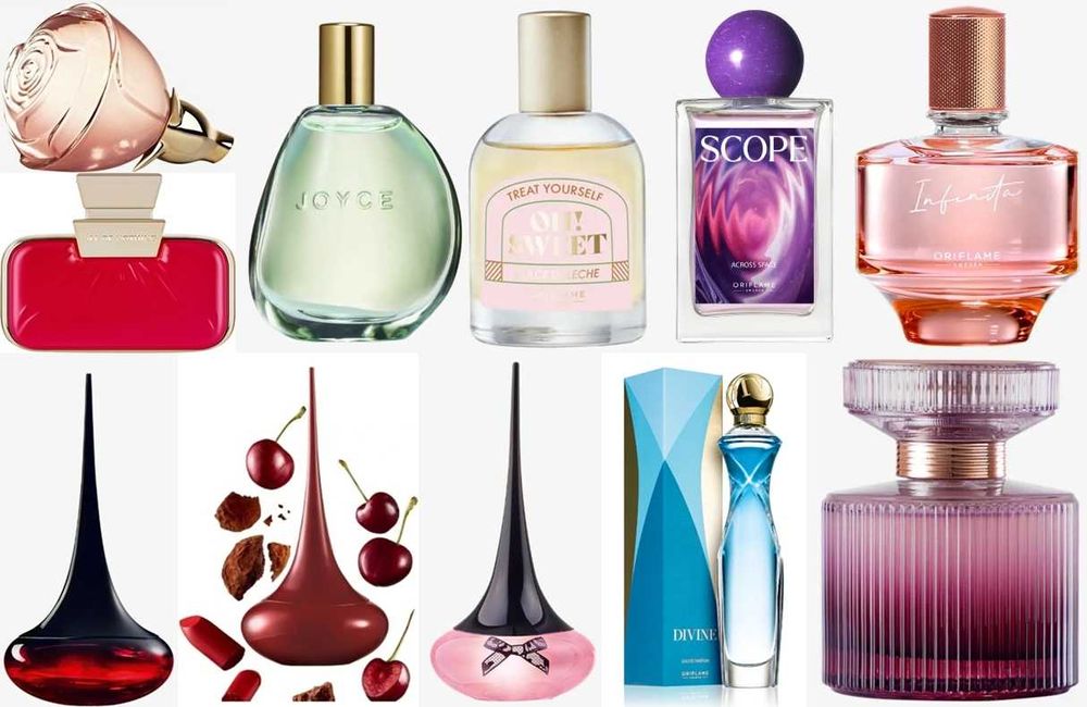 Дамски тоалетни води и парфюми от Avon, Oriflame